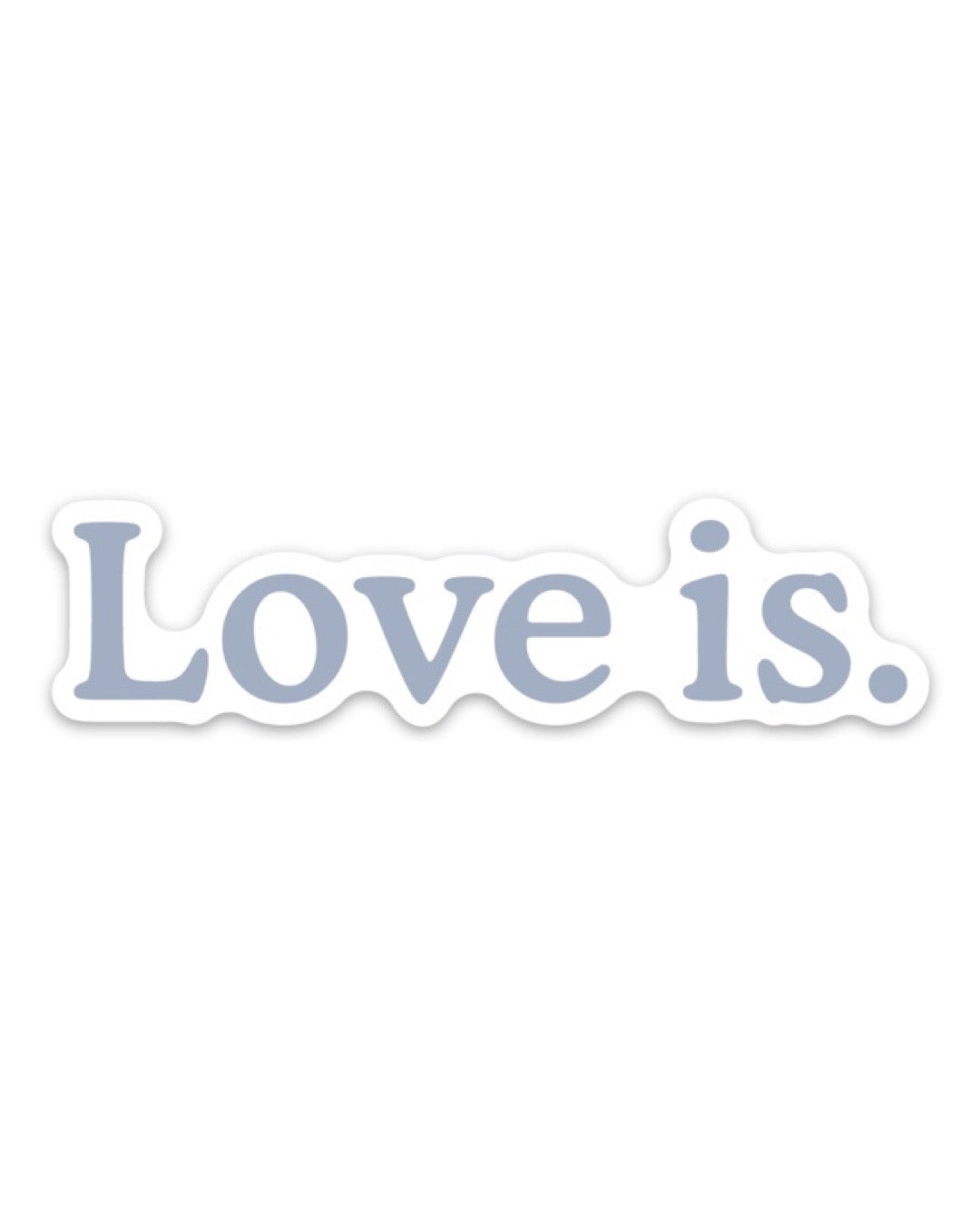 love is sticker ♡ beau blue