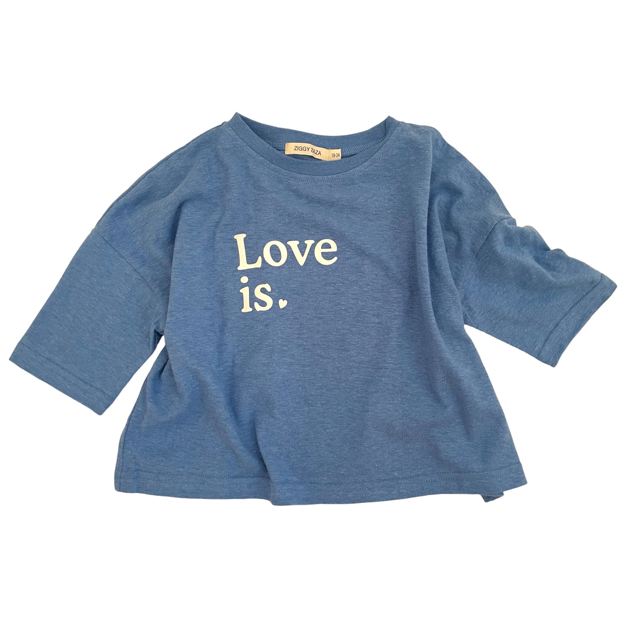 love is tee ♡ ocean blue